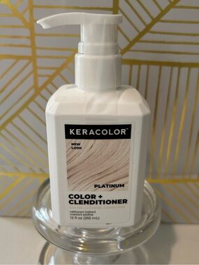 ✨ Keracolor Color + Clenditioner | Platinum | Full Size 12 oz | New